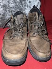 Men’s Skechers Leather Boots – Size UK 9 – Relaxed Fit, Memory Foam, Air-Cooled