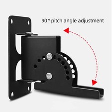 2 Pieces Speaker Wall Bracket Ceiling Mounting Bracket for Concert Office