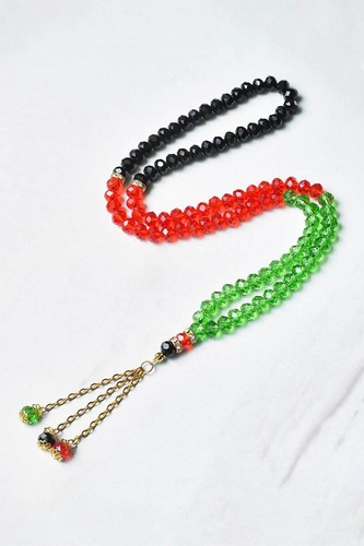 Palestine crystal tasbih - palestine,