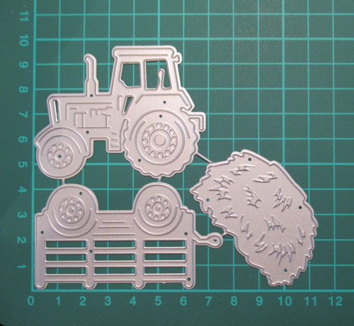 Tractor trailer haystack - &,