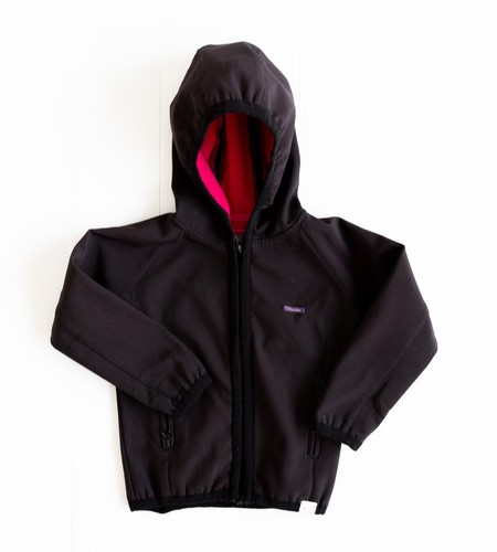 Kid child black hooded zip - child's,