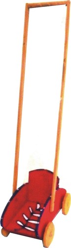 Very old wooden doll carriage