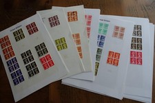 * GB Pre-Decimal to Decimal MACHIN Stamp Collection MINT / Used in BLOCKS