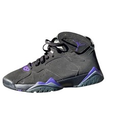 Air Jordan 7 Retro "Ray Allen" PE Men's Sneakers Black/Purple 9 left shoe only 