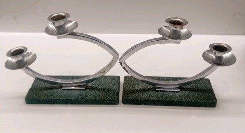 Pair 1930s original deco - original,