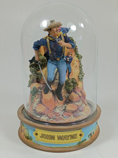 John Wayne Limited Edition Franklin Mint Hand Painted Figure. Charge!
