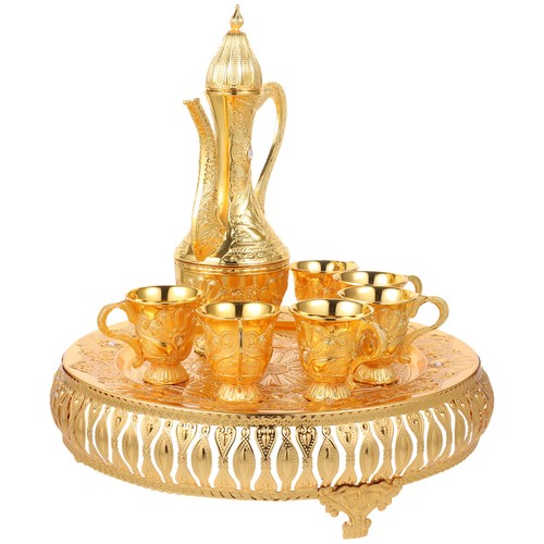 Artistic golden turkish tea - artistic,