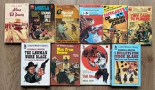 Marshall Grover Western Cowboy Books  Lot Of 10  Cougar & Horowitz   Westerns