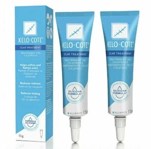 2pcs kelo cote silicone scar - kelo-cote,