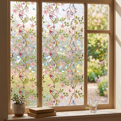 Static cling window film - static,