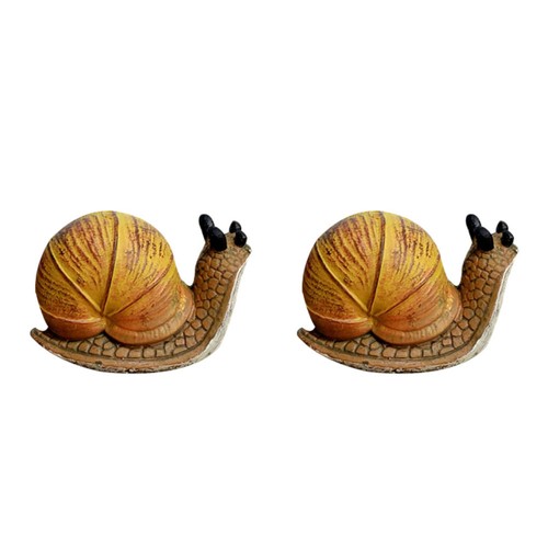 2pcs resin snail - snail, lovely