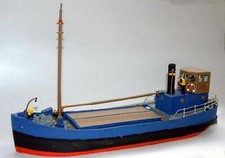 Clyde Puffer 68ft Full Hull MB1 UNPAINTED OO Scale Langley Models Kit 1/76