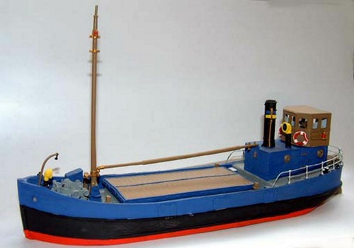 Clyde puffer 68ft full hull - puffer,
