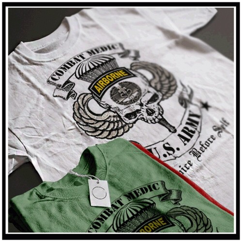 Combat medic shirt efmb army - t-shirt,