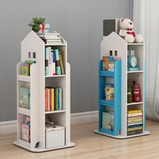 Kids Rotating Bookshelf Castle