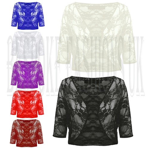 Womens see through lace 4 - through,