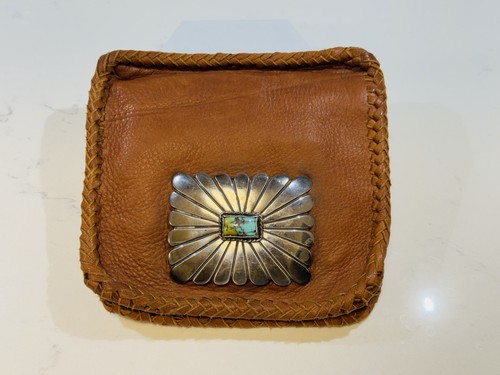 Native american leather belt - native,