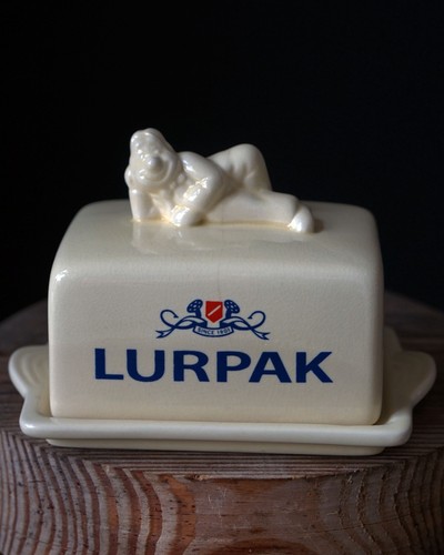 Lurpak ceramic butter dish - lurpak,