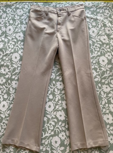 Vtg flared farah 70s quilted - farah,