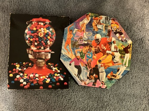 Vtg springbok puzzles sporting - vtg,