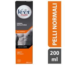Veet Men Hair Removal Cream Chest & Body Normal Skin 200ml each 1 Spatula No ...
