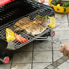 Portable Long Handle BBQ Grill