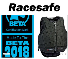 2018 reg RACESAFE Body Protector,CHILD MEDIUM Jump XC -PC Compete SAFETY - COMFY