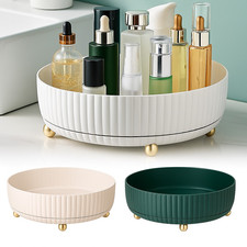 360 Rotating Makeup Organiser Case Cosmetic Storage Box Perfume Display Stand