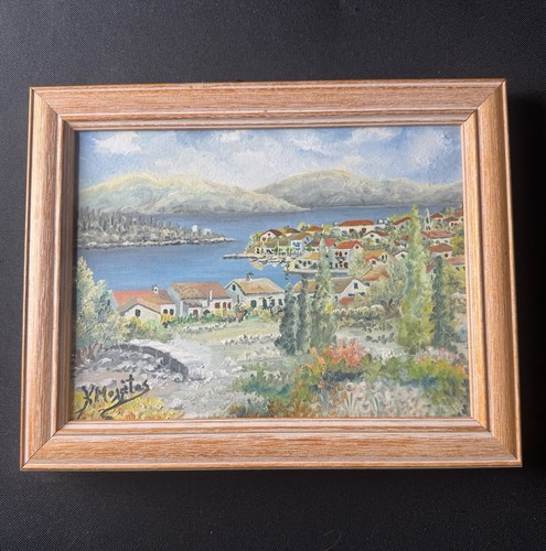 Original signed oil painting - original,