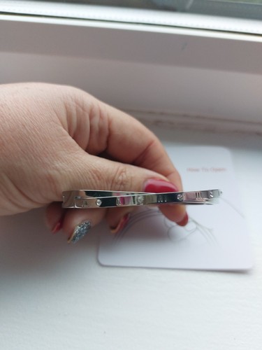 Roman numerals silver colour