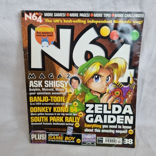 N64 magazine issue - 38, +