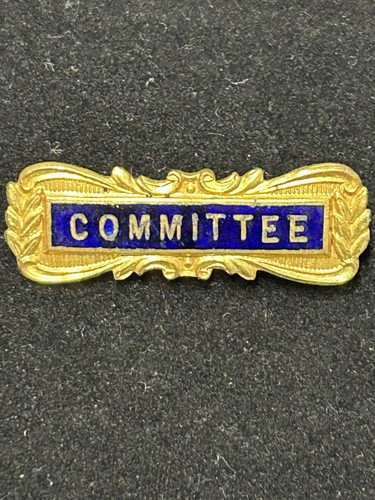 Badge committee blue - badge,