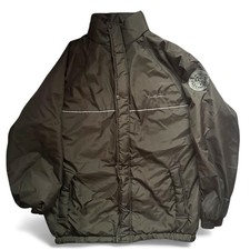 Pierre Cardin Black Puffer Jacket XL Warm Winter Coat Men's great condition