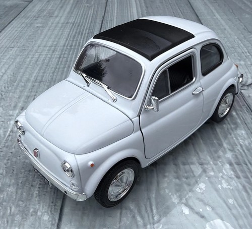Welly fiat 500l white - (1968),