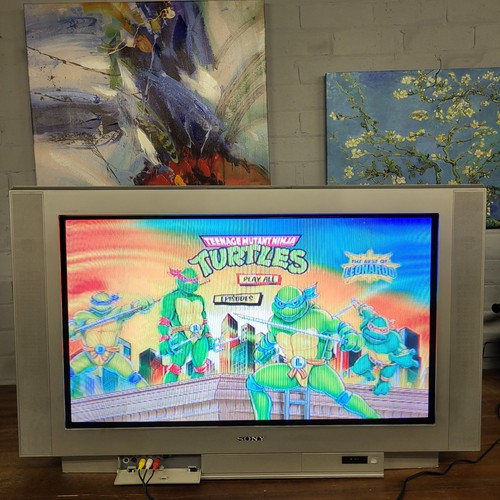 Sony trinitron crt - sony, 36"