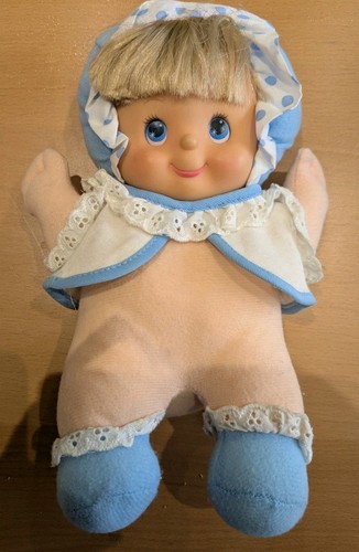 Baby doll with plastic - doll,