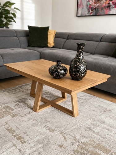 Coffee table handmade solid - coffee,