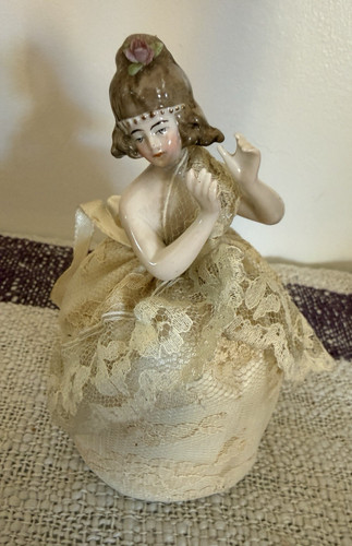 Antique pincushion half - antique,