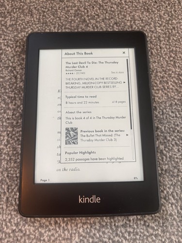 Amazon kindle paperwhite - kindle, 5th