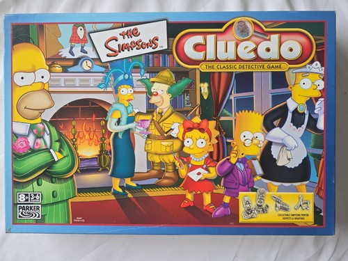 The simpsons cluedo - the,
