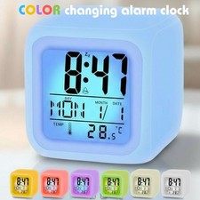 Led digital silent alarm clock - digital,