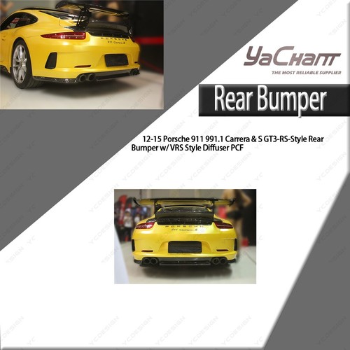 Pcf gt3 rear bumper vrs - bumper,