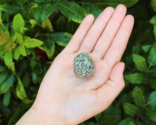 1 Pyrite Tumbled Stone 0.75" -