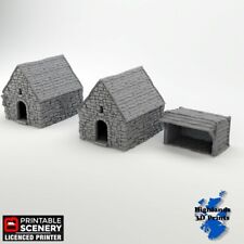 Small Rustic Barns Scatter