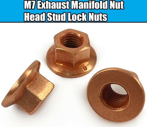 12x exhaust manifold nuts - m7,