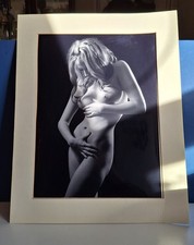 Fine Art Nude Fine Art Photography in The Hard Cardboard Passe-partout 19"×16"