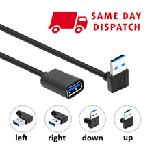 90 Degrees USB Extension Cable