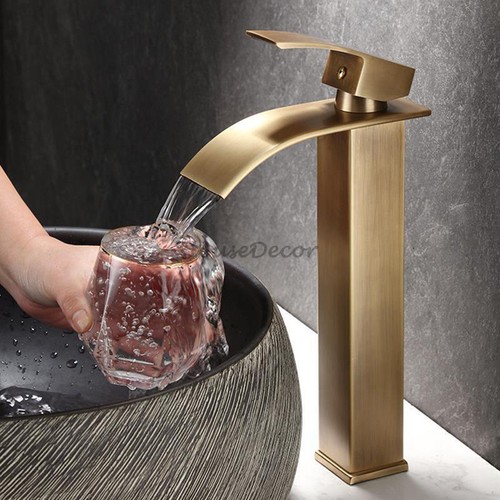 Antique brass waterfall - antique,