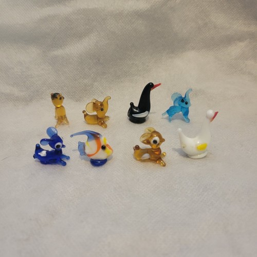Vintage blown glass animals - 8,