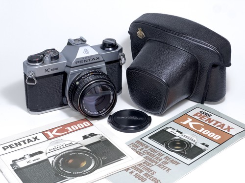 Pentax k1000 35mm film - pentax,